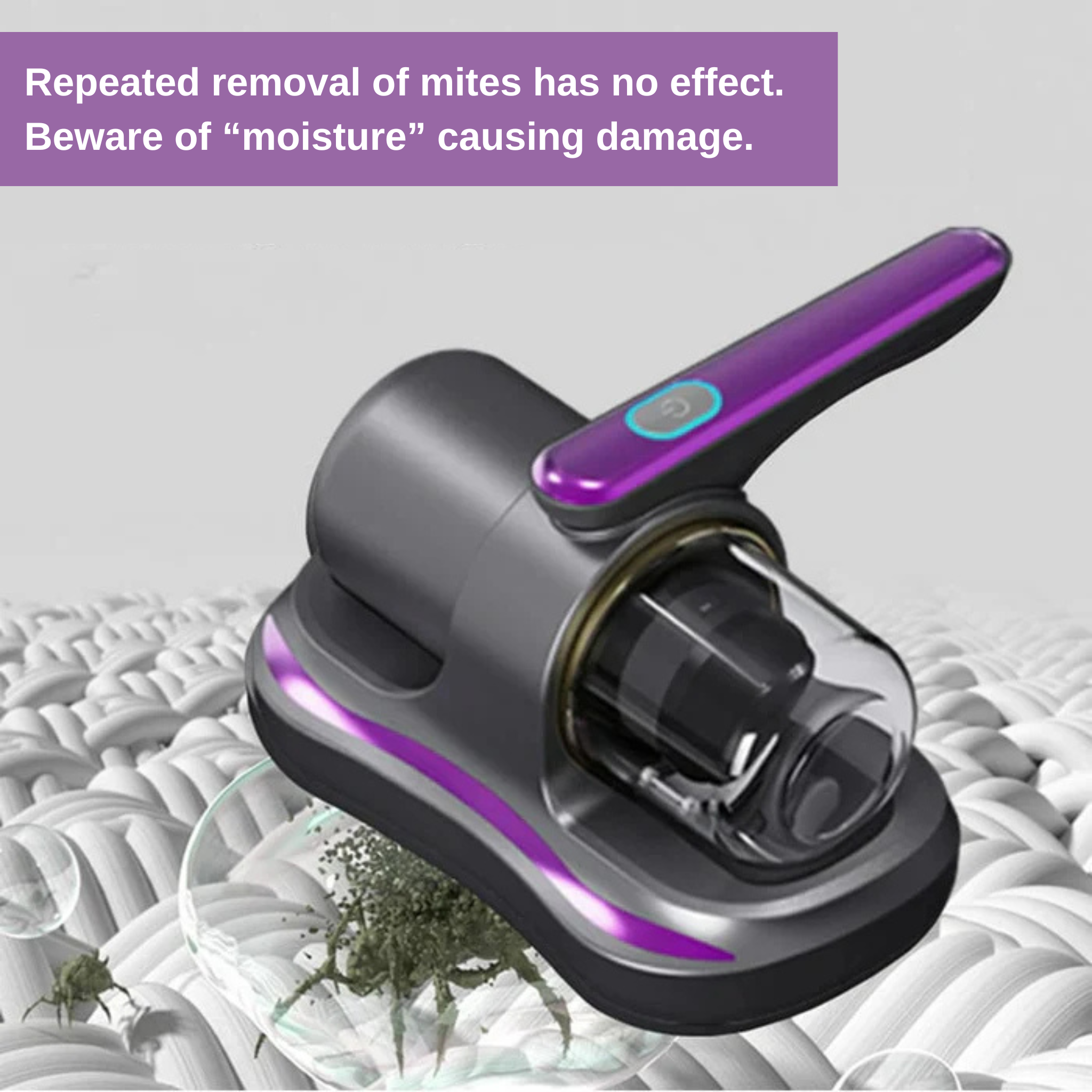 ADMOS Acarid Remover / Dust Mite Vacuum Cleaner / UV Sterilization