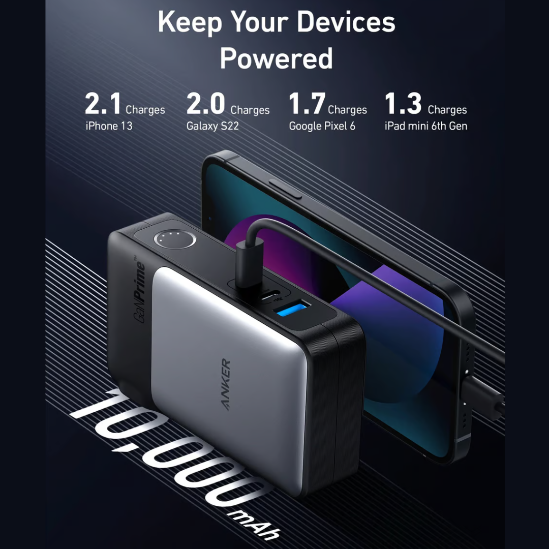 Anker 733 GaNPrime Power Bank - 10000mAh PowerCore 65W Charger