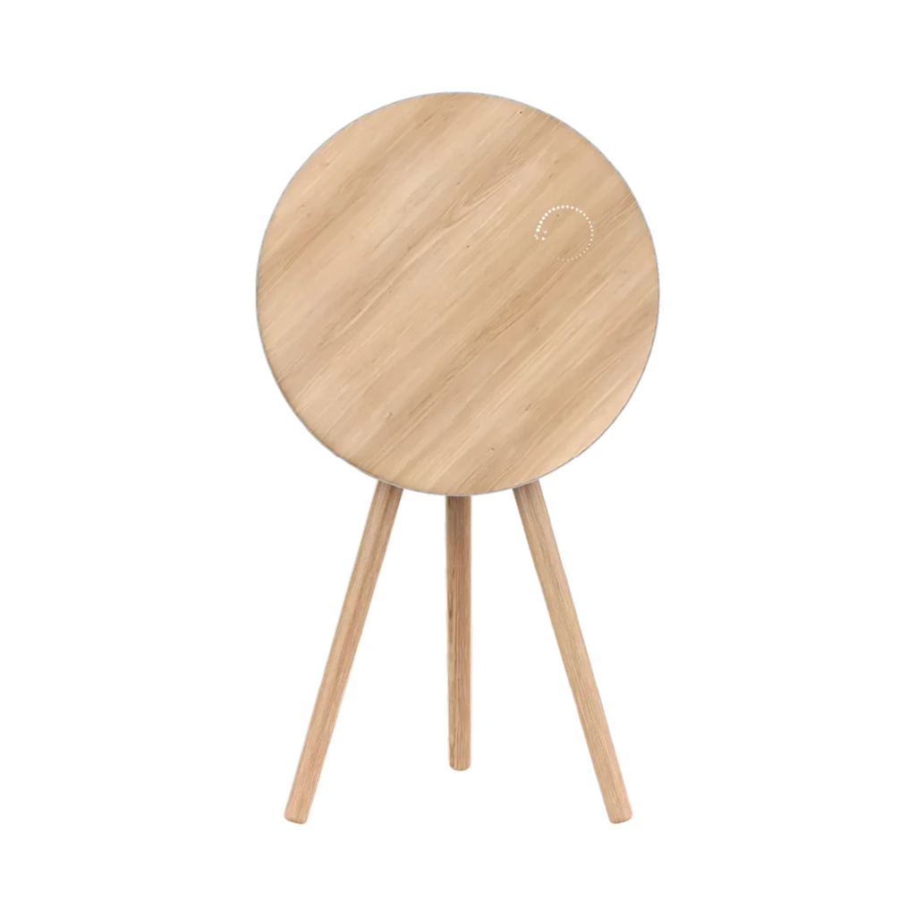 Momax Cymbal Foldable Smart Table With Wireless Charging, Speakers, USB-C Ports, and LED Lighting Effects