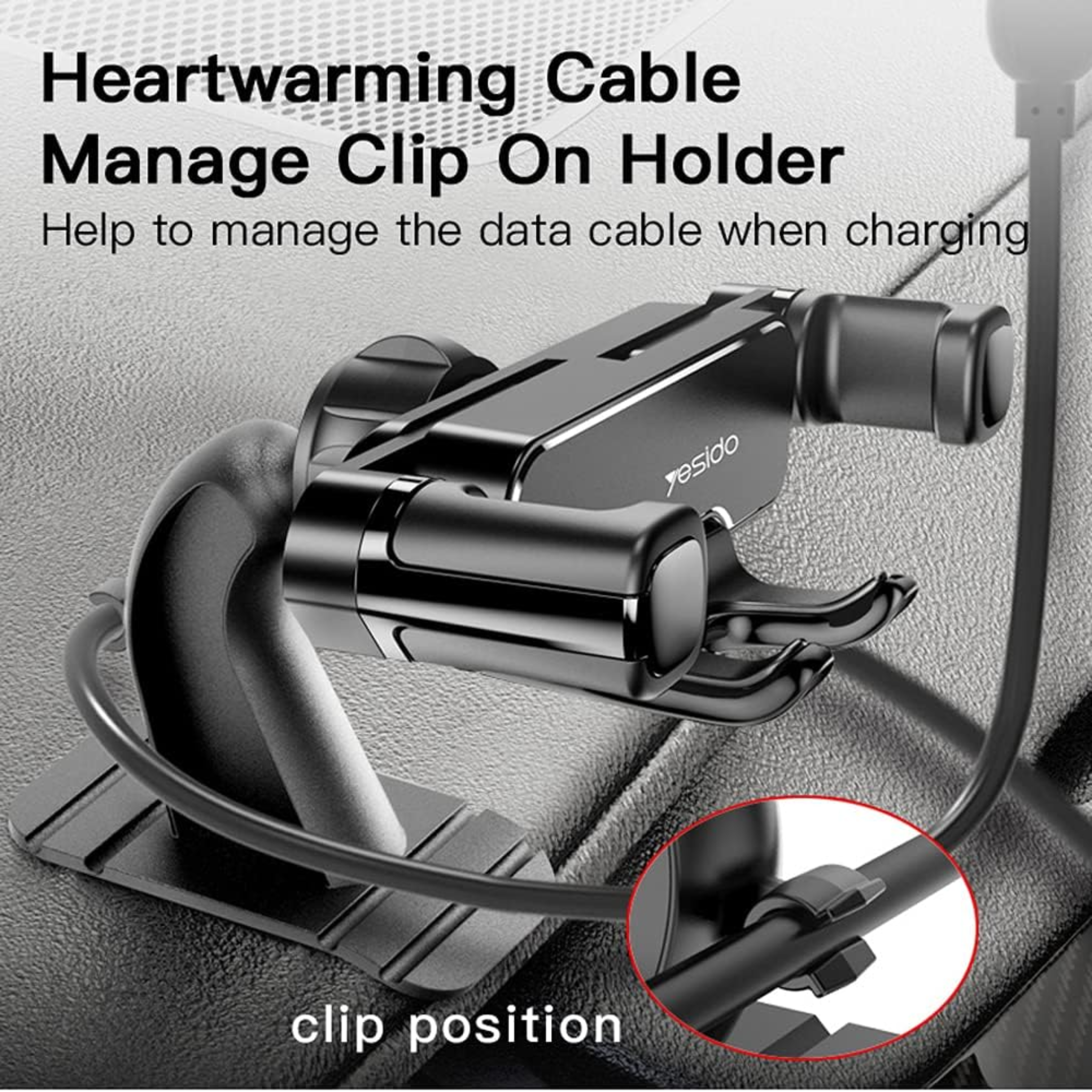 Yesido C90 Car Gravity Holder Phone Mount