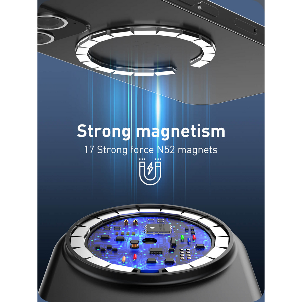 LDNIO WL02 5 IN 1 Desktop Wireless Charging Station