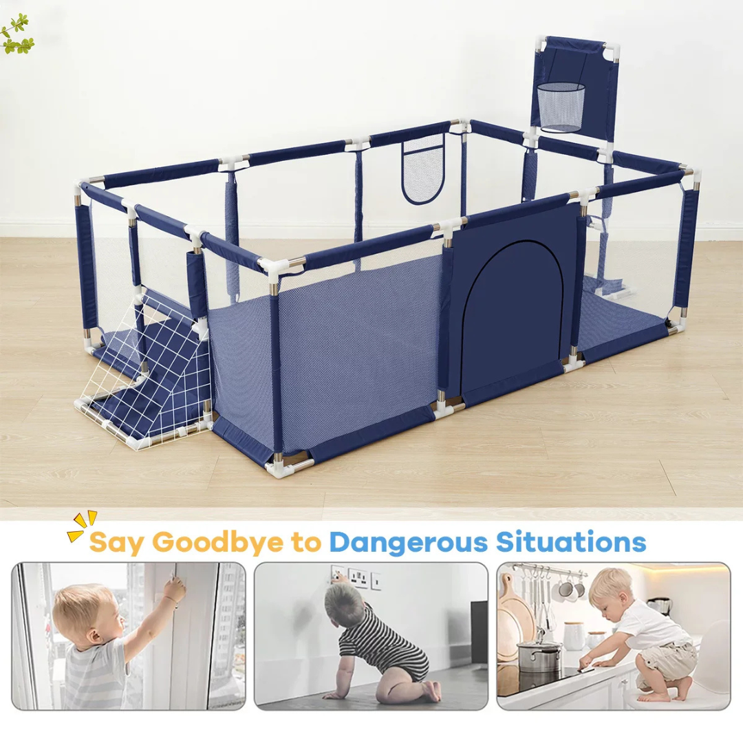 12 Panel Large Fence Area Playpen for Babies