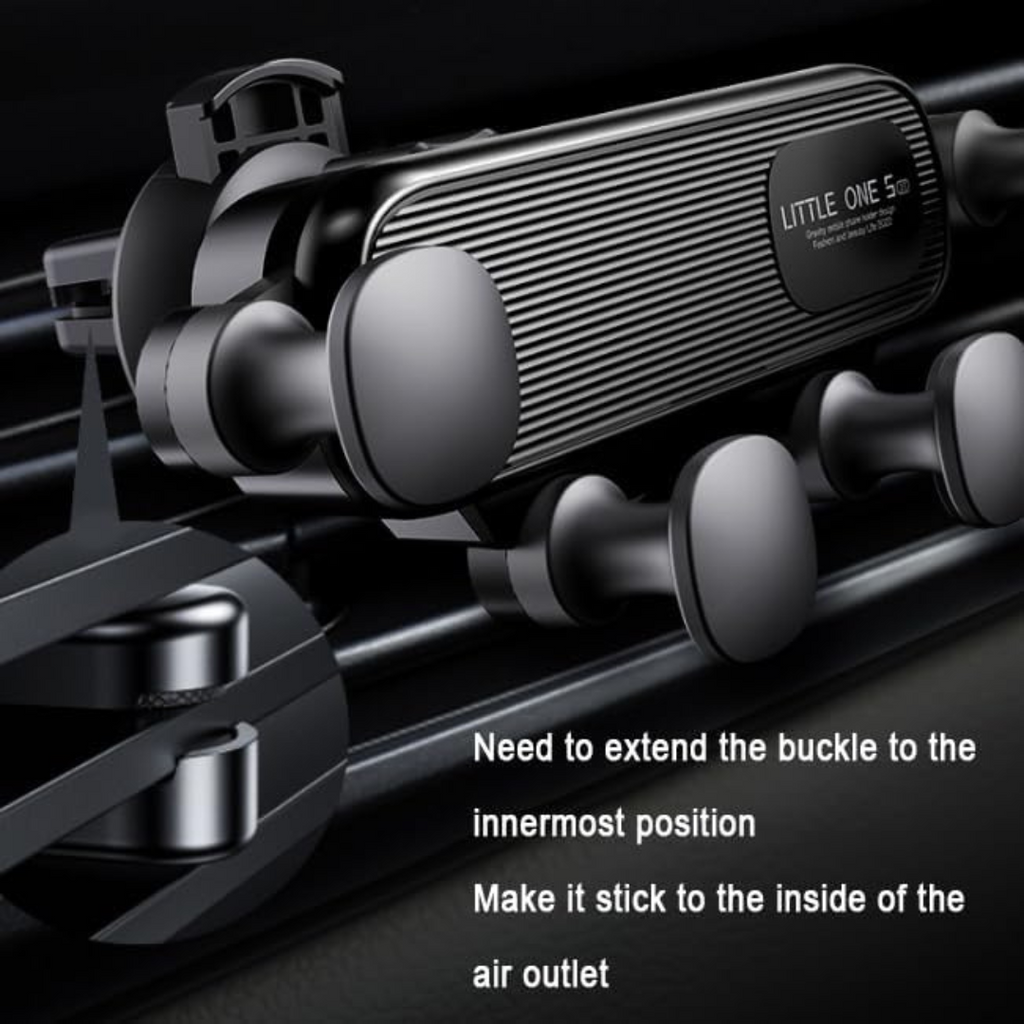 Gravity Sensing Mobile Phone Holder for Car AC Air Vent