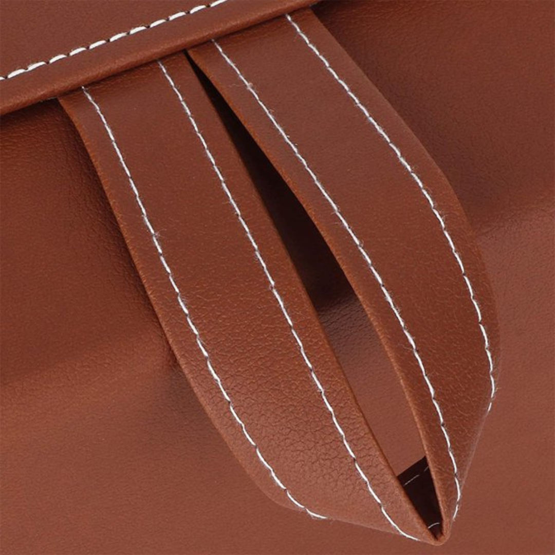 6 Slots Foldable Leather Travel Sunglass Organizer