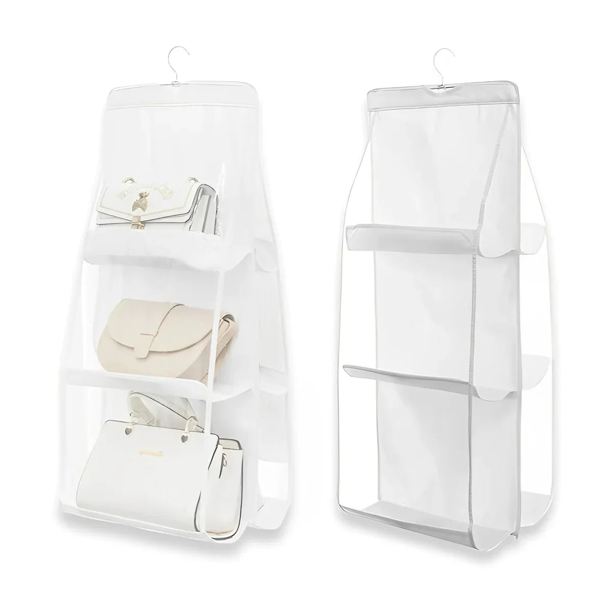 Multi Layer Hanging Handbags Organizer for Wardrobe