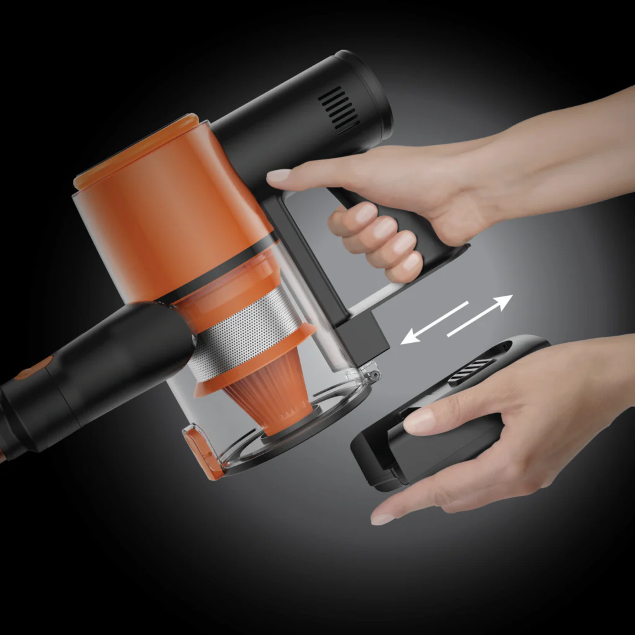Momax 1-Home Cordless Vacuum Cleaner (UK PLUG)