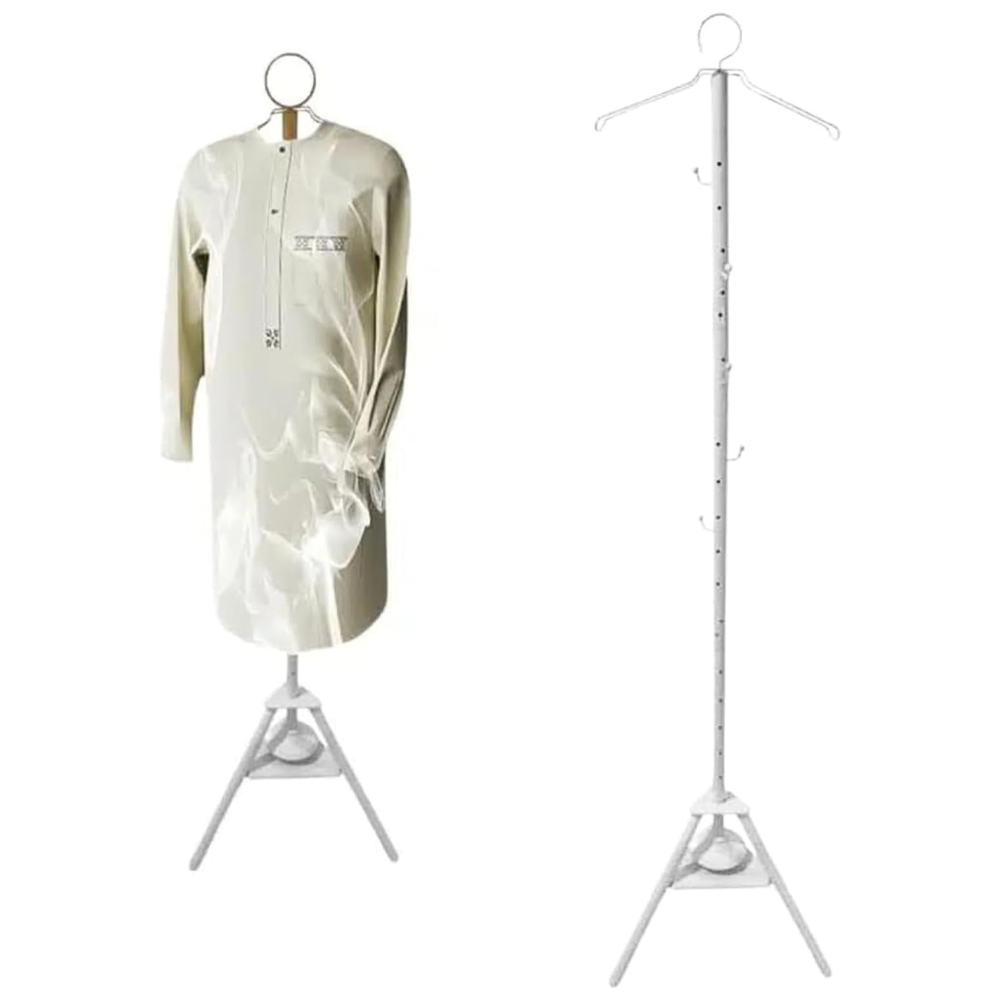Vertical Clothes Bakhoor Incense Burner Stand, Abaya Garment Steamer Stand