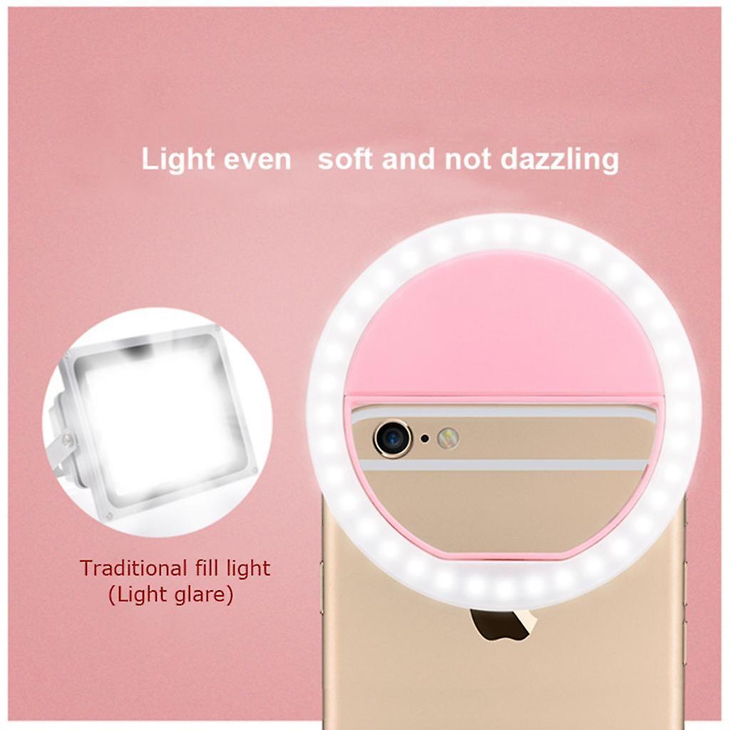 Selfie Ring Light Attachment for Mobile Phone