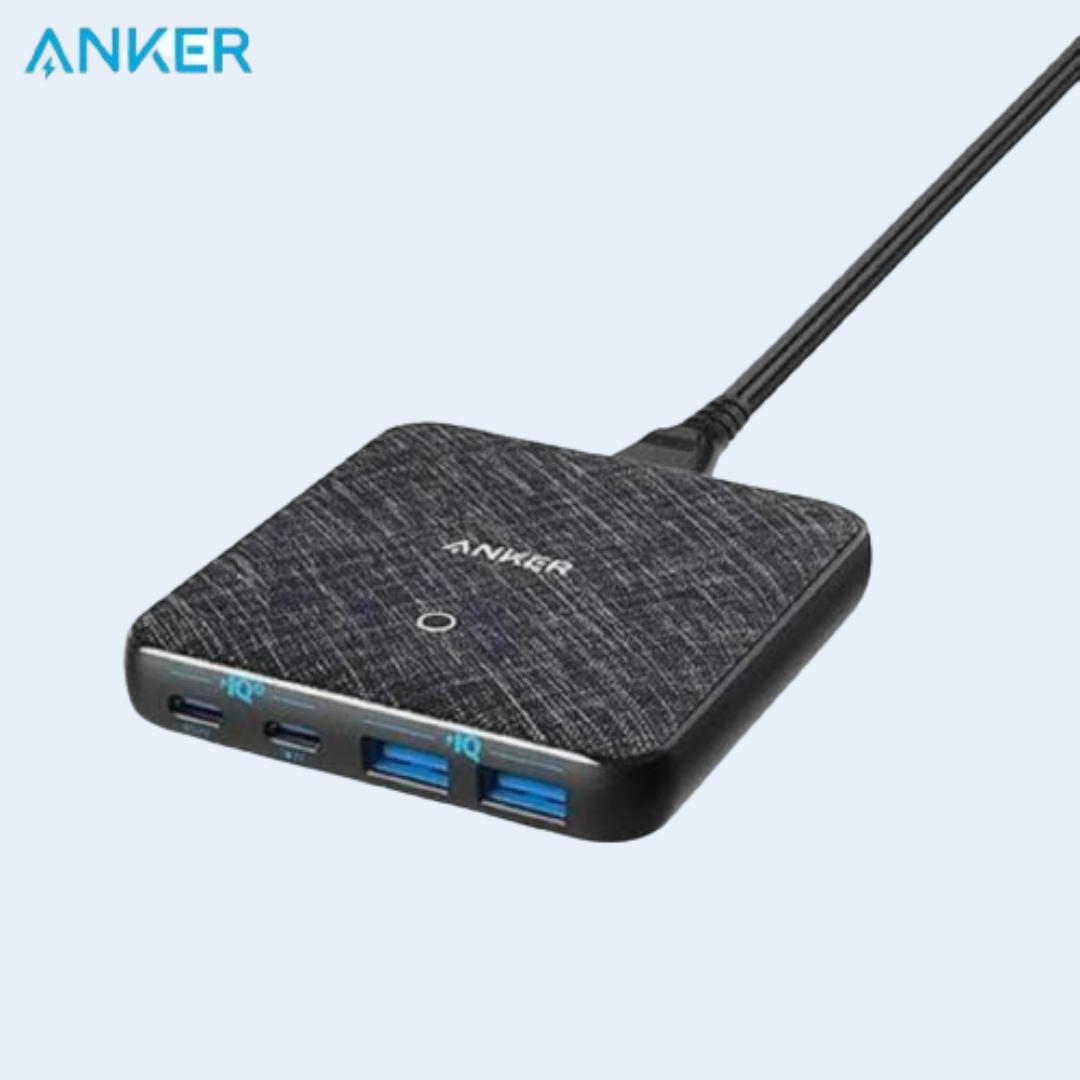 Anker PowerPort Atom III Slim (4 Ports) 63W 2PD + 2 IQ