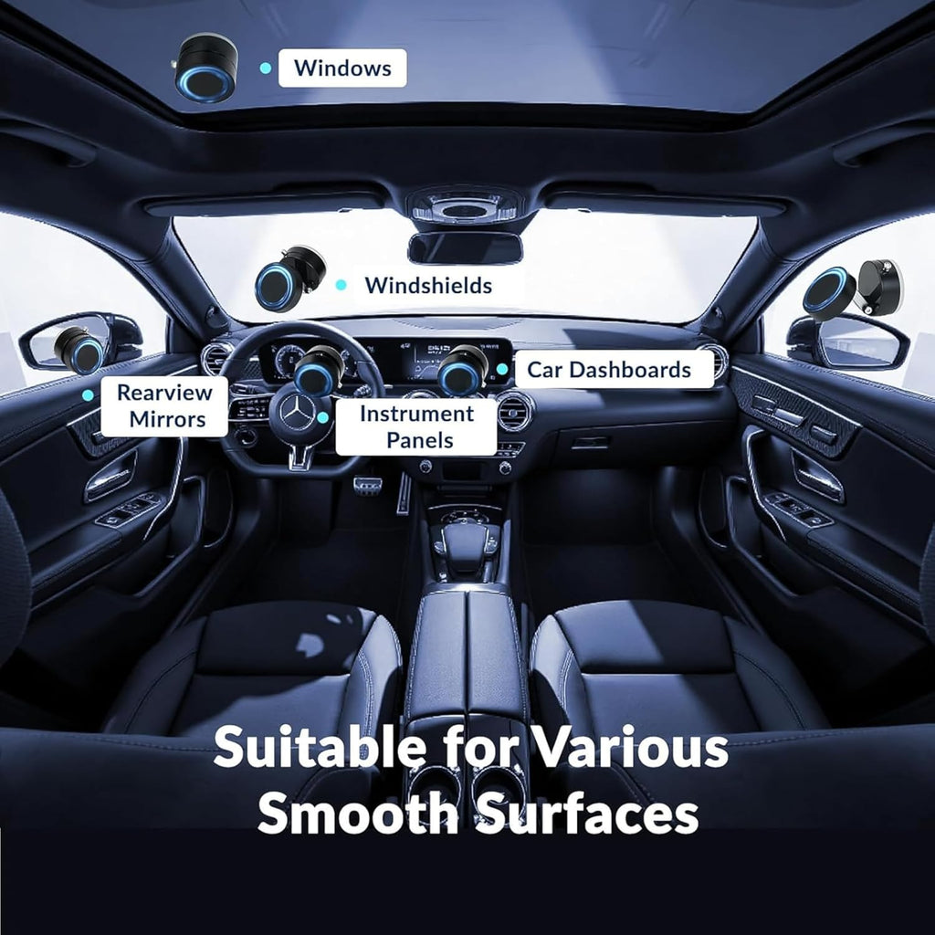 Vacuum Suction Adsorption Magnetic Mobile Phone Holder