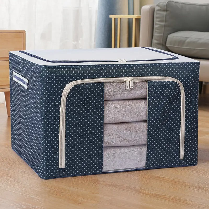 100L Large Capacity Wardrobe Clothes Organizer Storage Box
