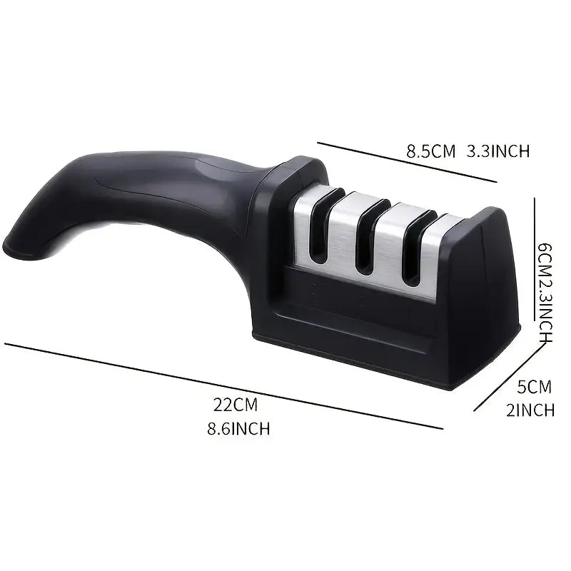 Portable Knife Sharpener with Comfortable Grip
