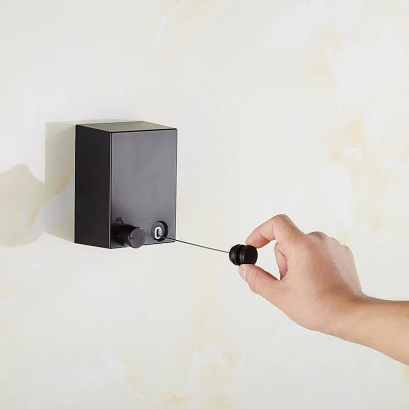 Retractable Metal Wire Indoor Clothes Drying Hanger Clothesline