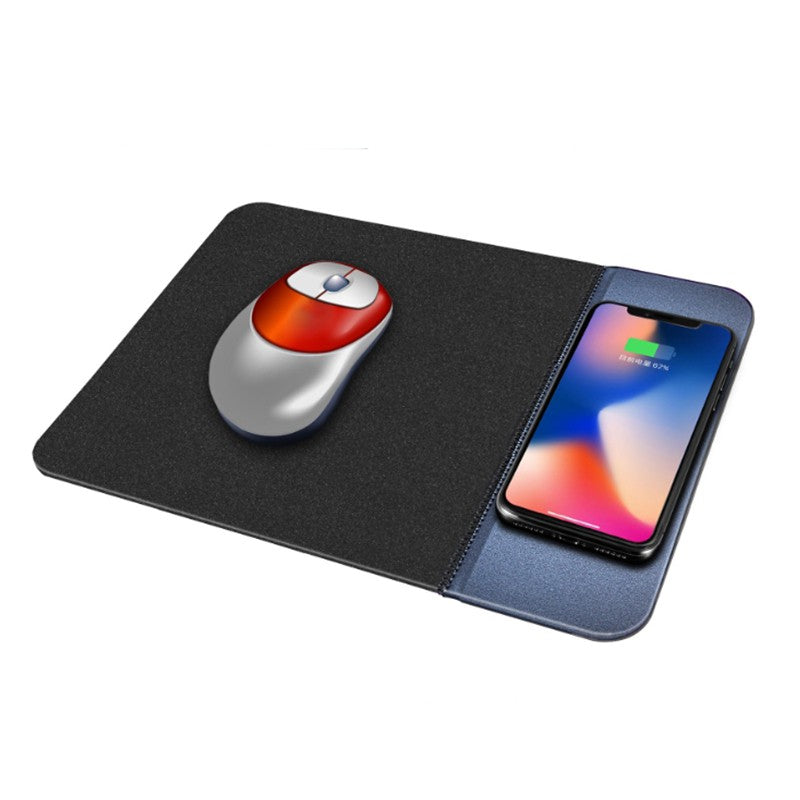2 IN 1 Wireless Charging Mouse Pad