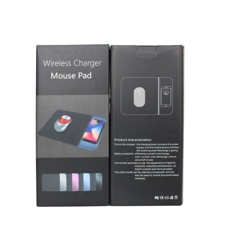 2 IN 1 Wireless Charging Mouse Pad
